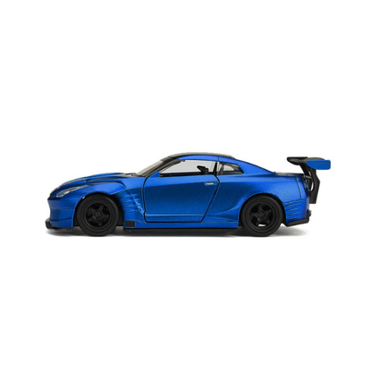 Jada 1/32 Scale Brian’s 2009 Nissan GTR R35 Diecast Car – Blue, Movie Edition