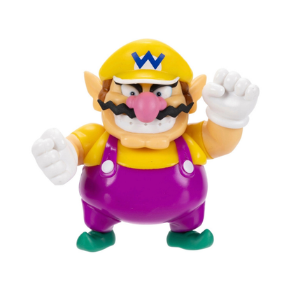 Super Mario Wario 2.5” Action Figure – Jakks Pacific Nintendo Collectible Toy