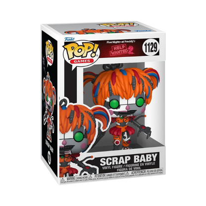 Funko Pop! Games Five Nights at Freddy’s Help Wanted 2 Scrap Baby #1129 Vinyl Figure
