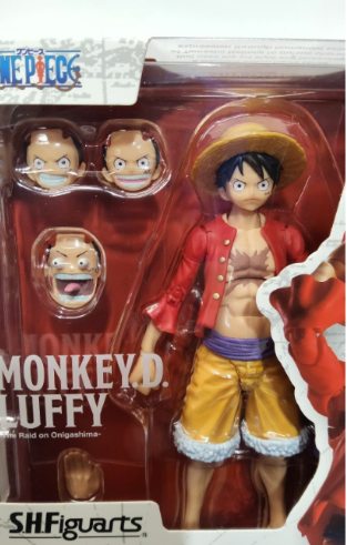 S.H. Figuarts One Piece Monkey D. Luffy 6" Raid on Ongashima Action Figure
