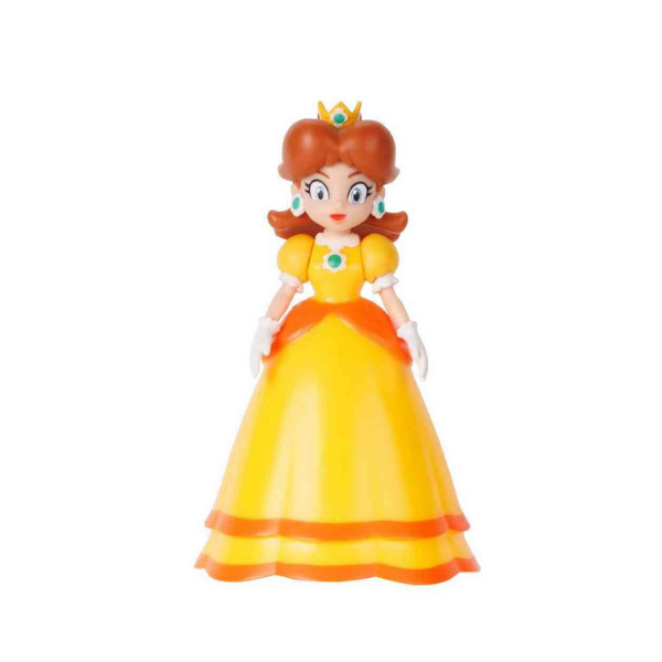 Super Mario Princess Daisy 2.5” Action Figure – Jakks Pacific Nintendo Collectible Toy