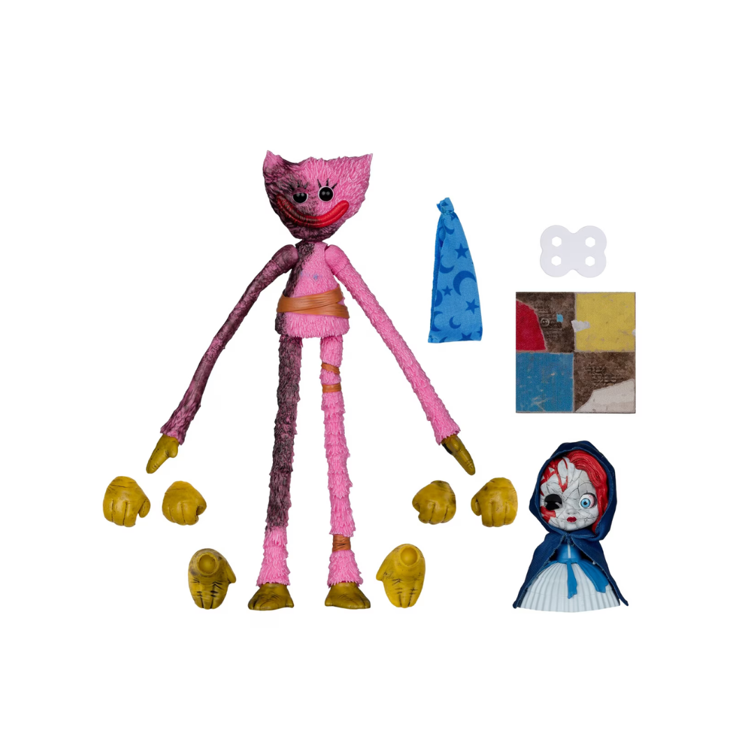 McFarlane Poppy Playtime Ruined Kissy Missy 7" Action Figure with Poppy NEW