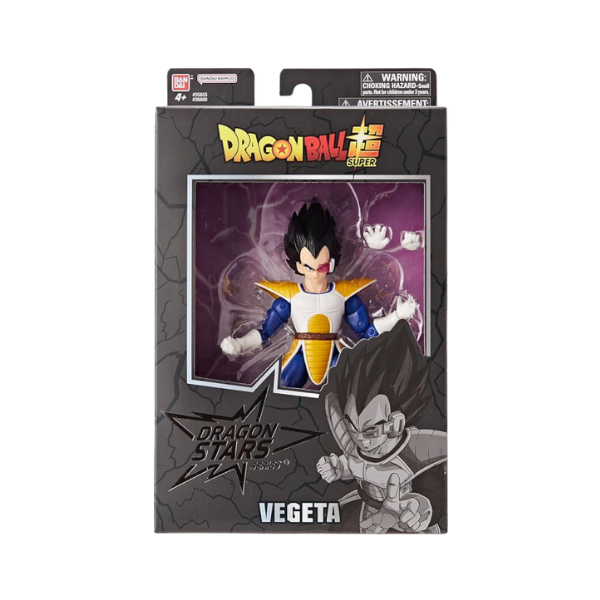 Bandai Dragon Ball Super Dragon Stars Vegeta with Scouter 6.5-Inch Action Figure