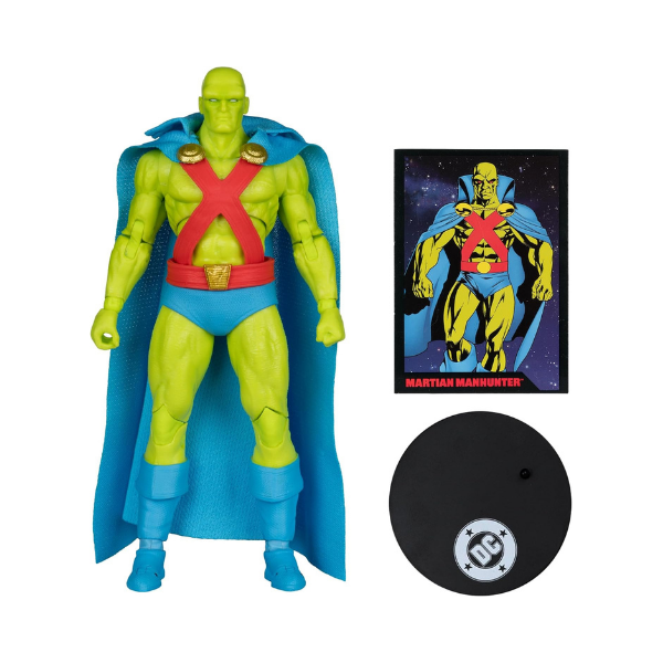 McFarlane Toys DC Direct Page Punchers Martian Manhunter 7-Inch Figure with Comic Book
