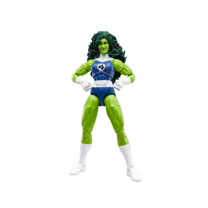 Marvel Legends Fantastic Four Retro Collection She-Hulk 6-Inch Action Figure with Accessories