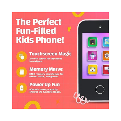 kidilulu Unicorn Kids Phone Toy – Educational Interactive Learning Device