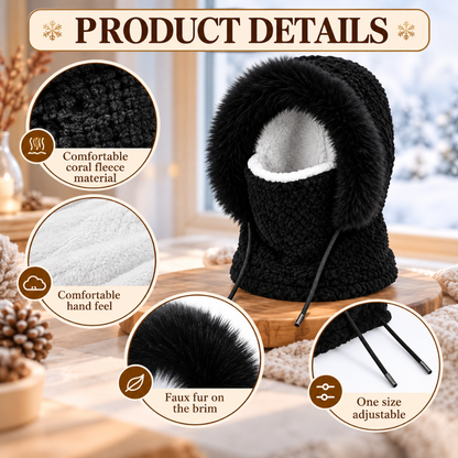 Bunnycool 4-Pack Winter Balaclava Ski Masks for Men and Women, Windproof