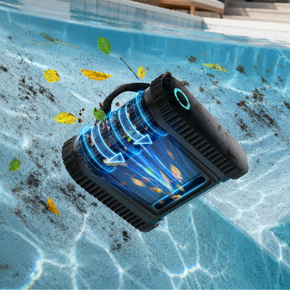 BRINBO C1 Cordless Robotic Pool Cleaner 180-Minute Runtime with App, Wall Climbing, Smart Routing and Dual Filtration