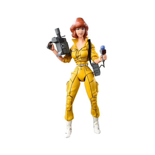 NECA Teenage Mutant Ninja Turtles April O’Neil Mutant Interest Story Ultimate Action Figure