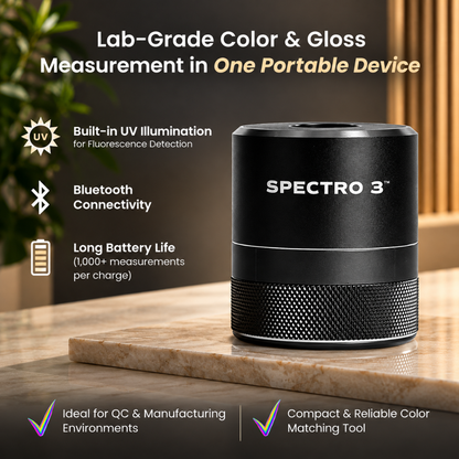 Variable Spectro 3 Mobile Spectrophotometer Color Gloss Matching Tool Bluetooth