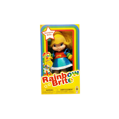 Boneco de pelúcia Rainbow Brite 12" 40º aniversário, coleção Loyal Subjects