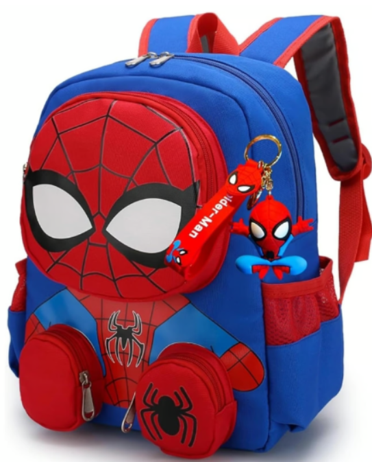 3D Cartoon Toddler Backpack 15'' Lightweight School Bag | Oryetmqa - Logan's Toy Chest