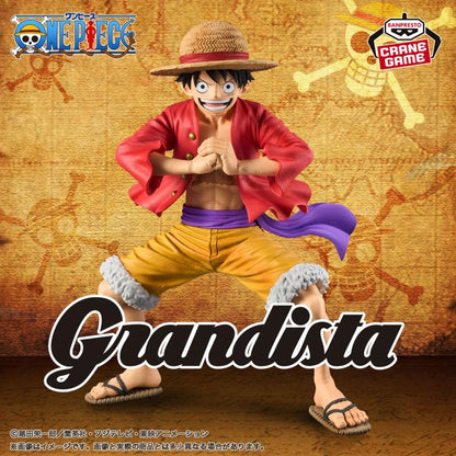One Piece Grandista Monkey D. Luffy Figure 8.3" Bandai Namco