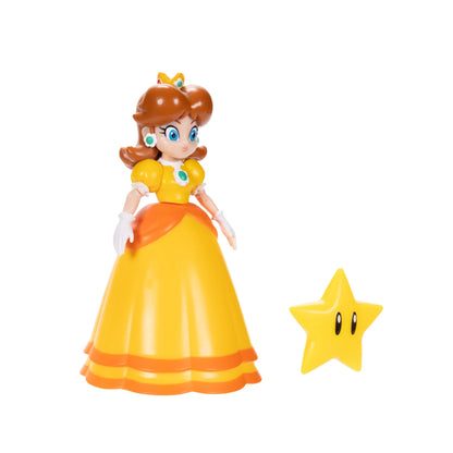 World of Nintendo Super Mario Daisy 4-Inch Articulated Action Figure