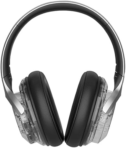 Space Noise Cancelling Bluetooth 5.0 Headphones, 50H Playtime, Volume Control