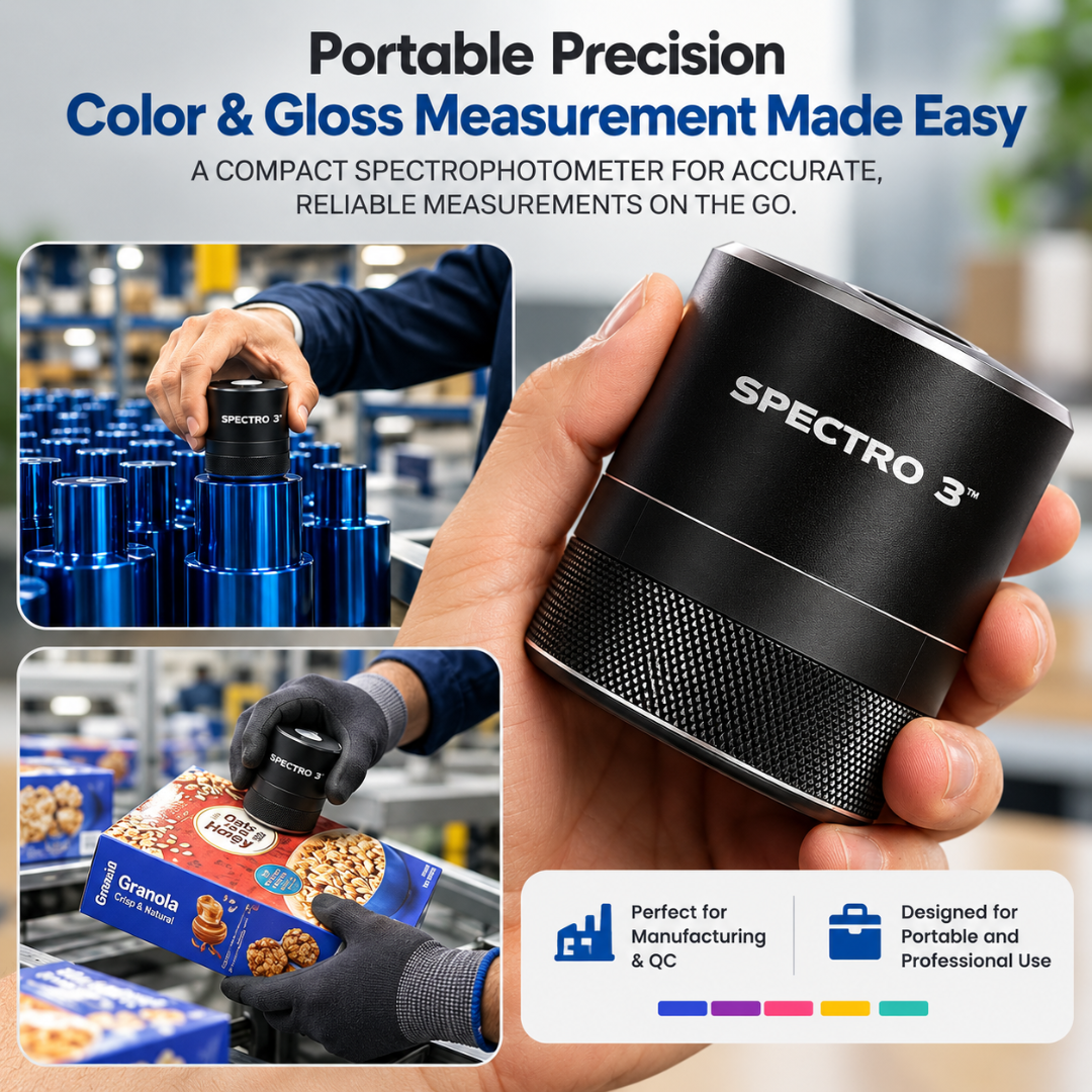 Variable Spectro 3 Mobile Spectrophotometer Color Gloss Matching Tool Bluetooth