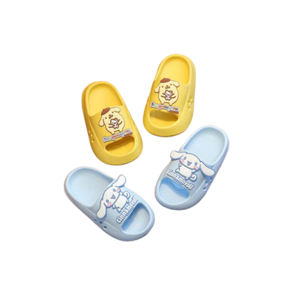 Cinnamoroll Big Smile Slides – Light Blue Eva Sandals Women 5.5–6