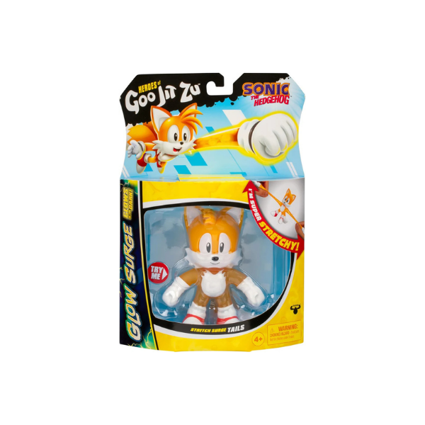 Heroes of Goo Jit Zu Stretch Surge Tails Glow-in-the-Dark Figure