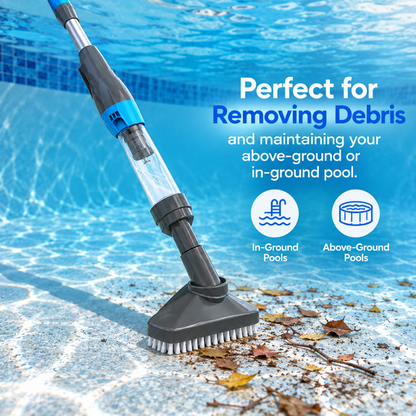 Aspirador de pó portátil para piscina YSMJ 2161 – Limpeza leve e potente