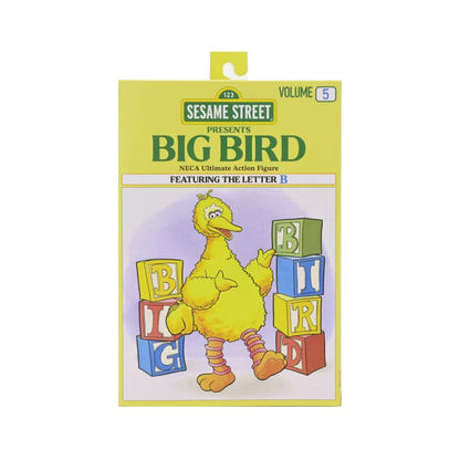 NECA Sesame Street Ultimate Big Bird 7 Inch Scale Action Figure with Accessories