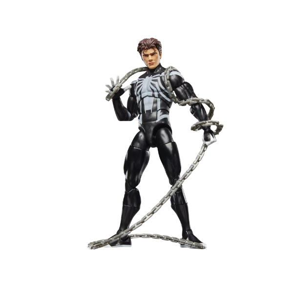 Marvel Legends Spider-Man Retro Card Spider-Venom Action Figure Hasbro