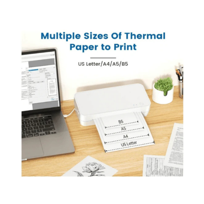 Impressora térmica WiFi Ponek - S821 para uso doméstico e comercial