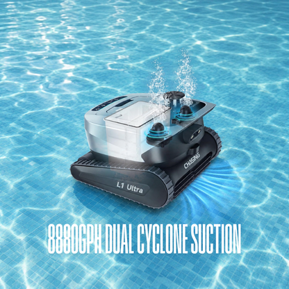 CHASING L1 Ultra AI & LiDAR Robotic Pool Cleaner – Smart Cordless Pool Vacuum with App Control