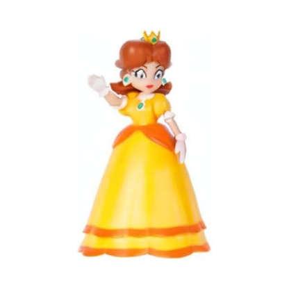 Super Mario Princess Daisy 2.5” Action Figure – Jakks Pacific Nintendo Collectible Toy