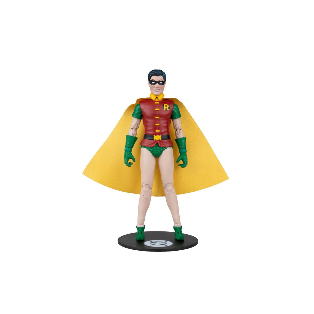 McFarlane DC Direct Robin Dick Grayson Red Platinum Batman #1 7" Figure Comic