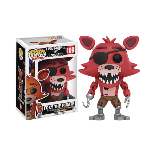Funko Pop! Games Five Nights at Freddy’s Foxy the Pirate #109 Vinyl Figure Collectible