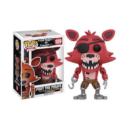 Funko Pop! Games Five Nights at Freddy’s Foxy the Pirate #109 Vinyl Figure Collectible