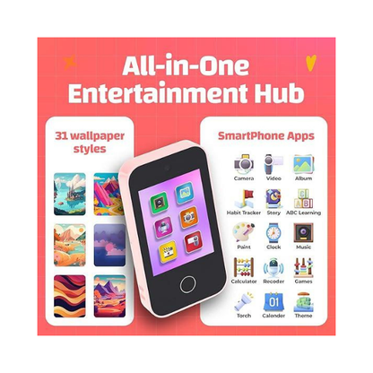 kidilulu Unicorn Kids Phone Toy – Educational Interactive Learning Device