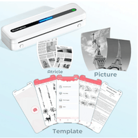 Phomemo M832 - Portable Bluetooth Thermal Printer +4 Extra Paper Rolls