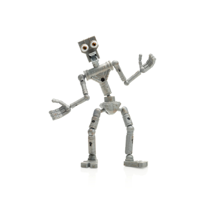 Five Nights at Freddy's Endo Series Foxy & Radioactive Foxy Vault Exclusive Collector Figure Set with Glow Eyes
