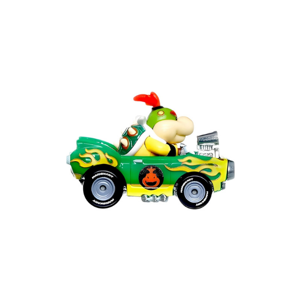 Hot Wheels Mario Kart Bowser Jr Flame Flyer Die-Cast Kart – Nintendo Racing Collectible