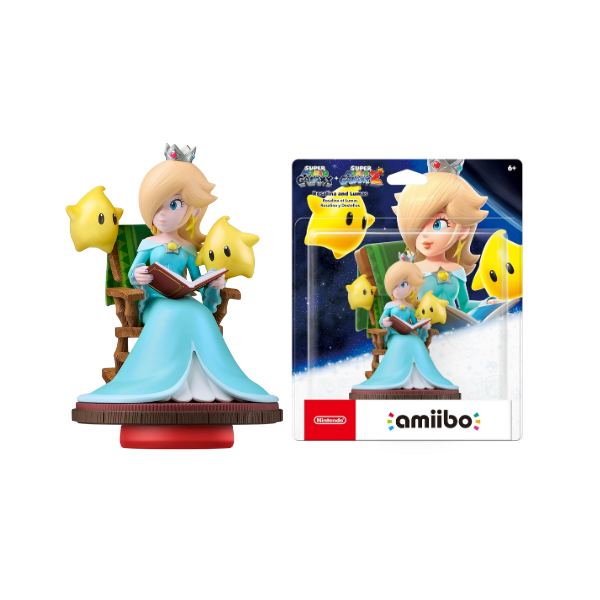 Nintendo Amiibo Rosalina & Lumas Super Mario Galaxy Figure