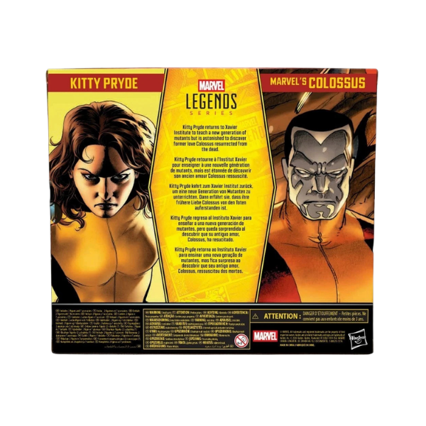 Marvel Legends Series Astonishing X-Men Kitty Pryde and Marvel’s Colossus 2-Pack Action Figures