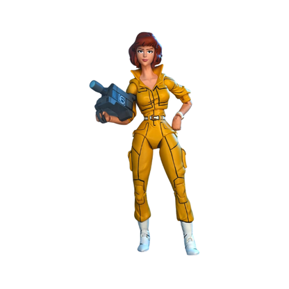 NECA Teenage Mutant Ninja Turtles April O’Neil Mutant Interest Story Ultimate Action Figure