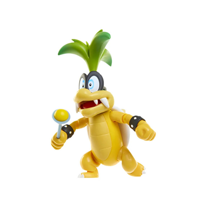 Super Mario Iggy Koopa Action Figure Set with Magic Wand JAKKS