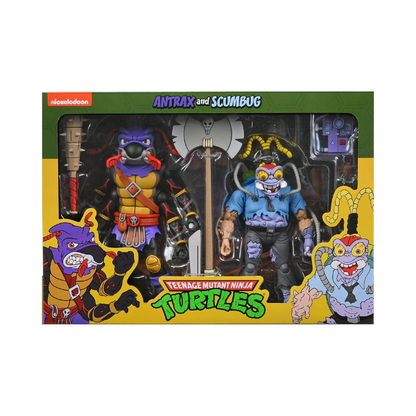 NECA Teenage Mutant Ninja Turtles Antrax & Scumbug 7-Inch Action Figure 2-Pack TMNT