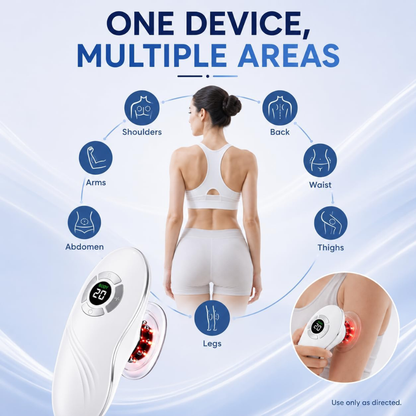 GALAXY GLOW 5-in-1 Body Sculpting Cupping Massager with Red Light