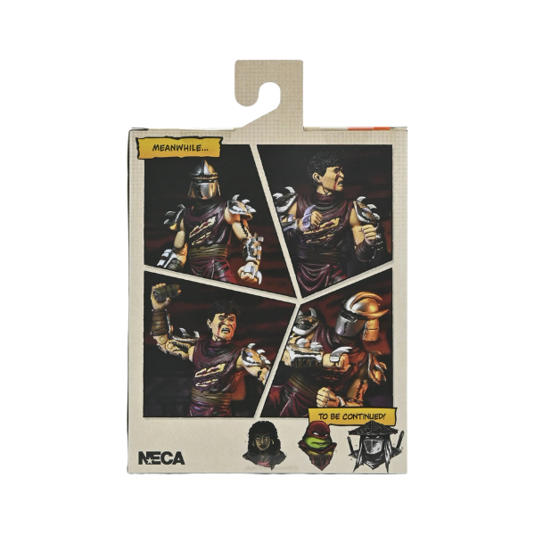 NECA TMNT Mirage Comics Battle Damaged Shredder 7" Scale Action Figure