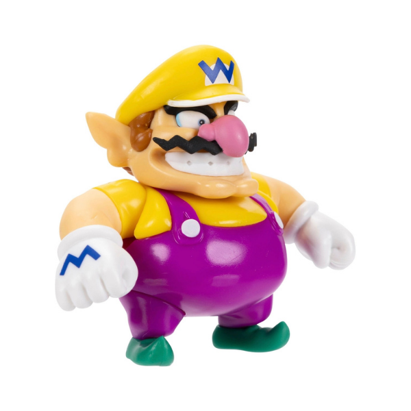 Super Mario Wario 2.5” Action Figure – Jakks Pacific Nintendo Collectible Toy