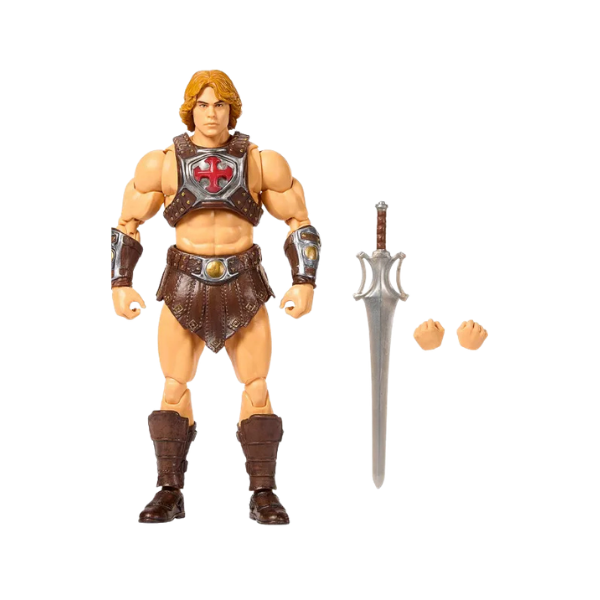 Masters of the Universe Chronicles He-Man Most Powerful Man in the Universe Deluxe Articulation Action Figure