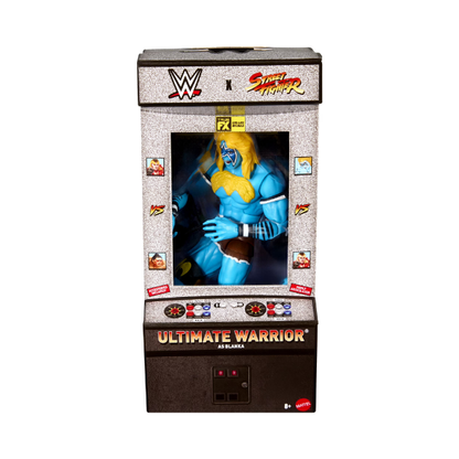 WWE x Street Fighter Ultimate Warrior as Blanka Action Figure