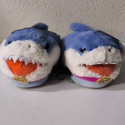 Marvel Rivals Jeff the Land Shark Plush Fluffy Slippers GameStop Exclusive One Size New