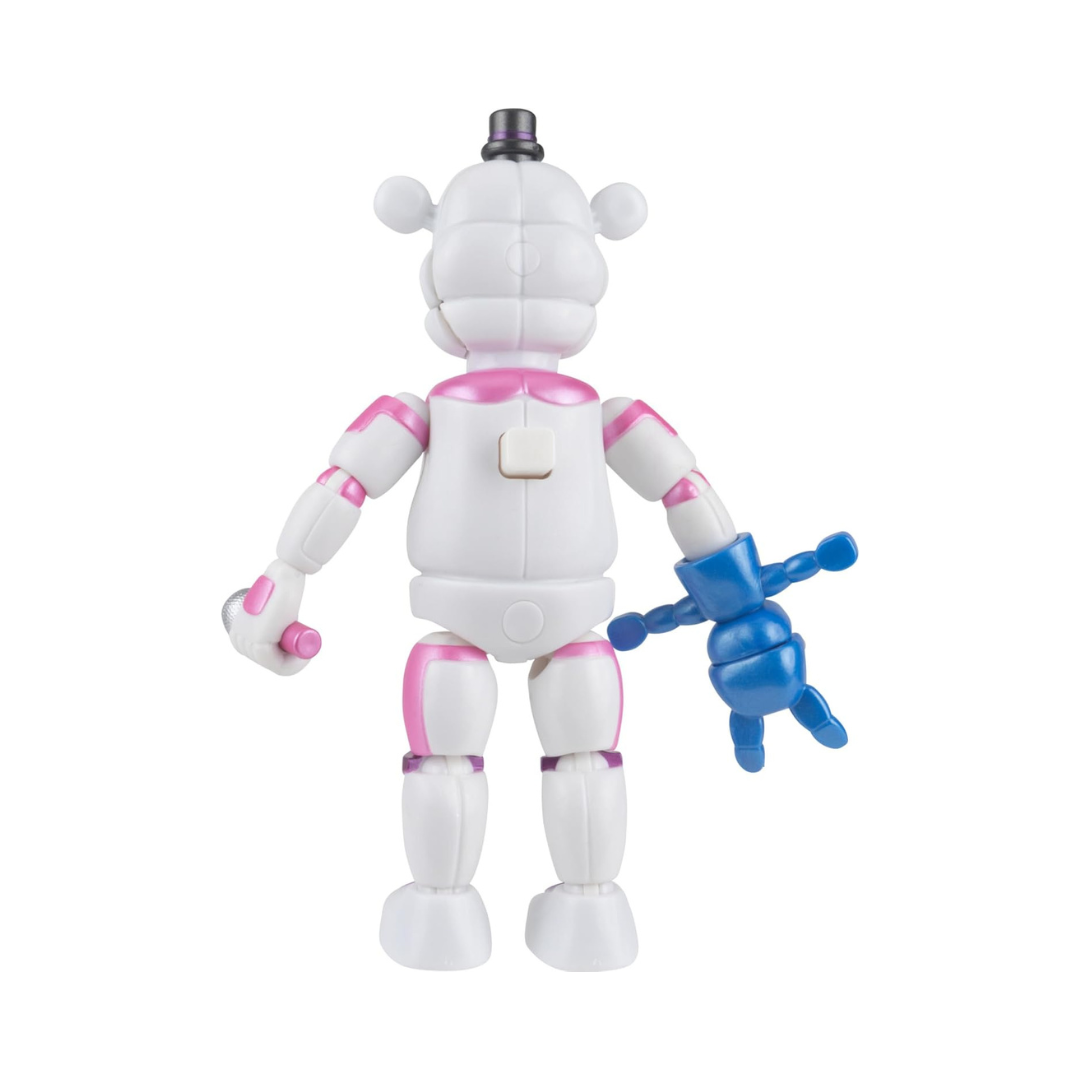 Jazwares FNAF Funtime Freddy 5-Inch Jumpscare Action Figure with Glow Eyes