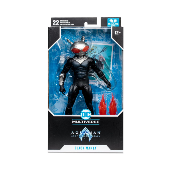 DC Multiverse Black Manta 7" Action Figure Aquaman and the Lost Kingdom