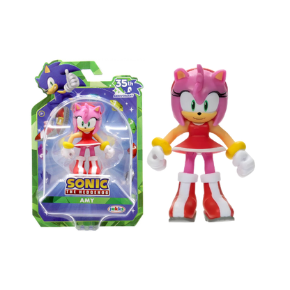 Jakks Sonic the Hedgehog 35th Anniversary Amy 2.5-Inch Mini Figure