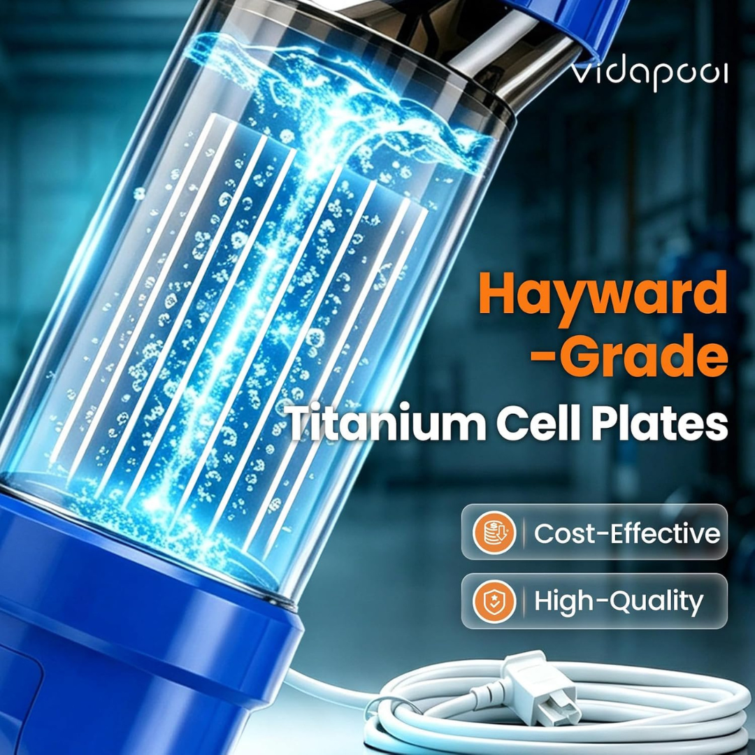 Vidapool T-CELL-15 Salt Cell Replacement for Hayward AquaRite 40K Pools